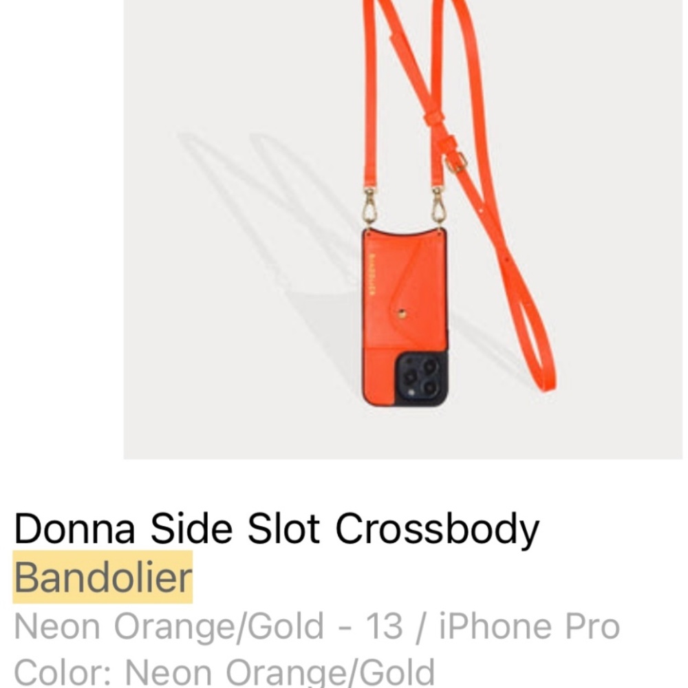 Bandolier crossbody